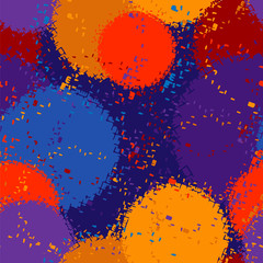 randomly multicolored pattern
