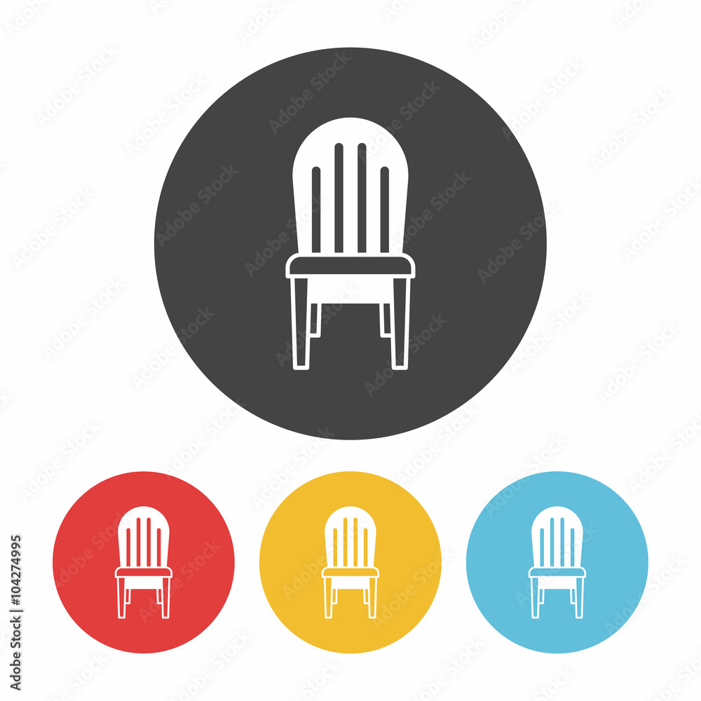 Poster chair icon