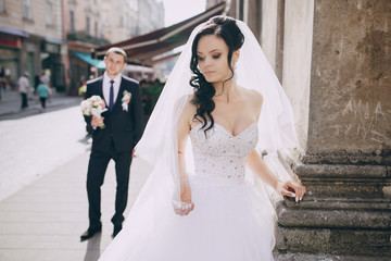 Naklejka premium wedding day HD