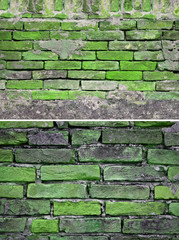 texture of old brick wall background