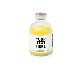 Alternative Medication with blank label