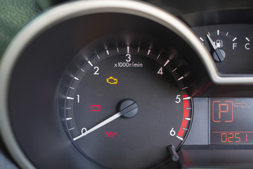 Fototapeta premium Car Speed Dashboard
