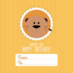 Happy birthday card