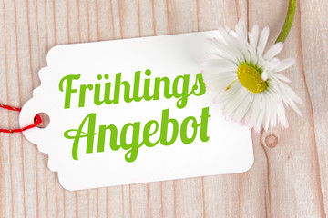 Frühlingsangebot