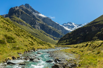 view of Earnslaw Burn Track in Glenorchy
