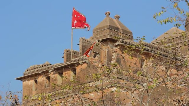 Chittorgarh fort. Rajasthan. India. December2015