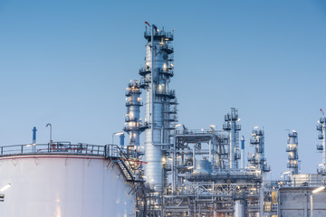 Gas tank oil petrochemical plant