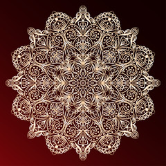 vector, circular pattern, Mandala, Oriental motifs, Kaleidoscope