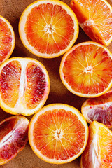 Blood orange fruit