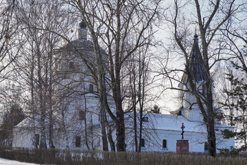  NIZHNE ABLYAZOVO, RUSSIA - JANUARY 02, 2016: View of Ithe stone