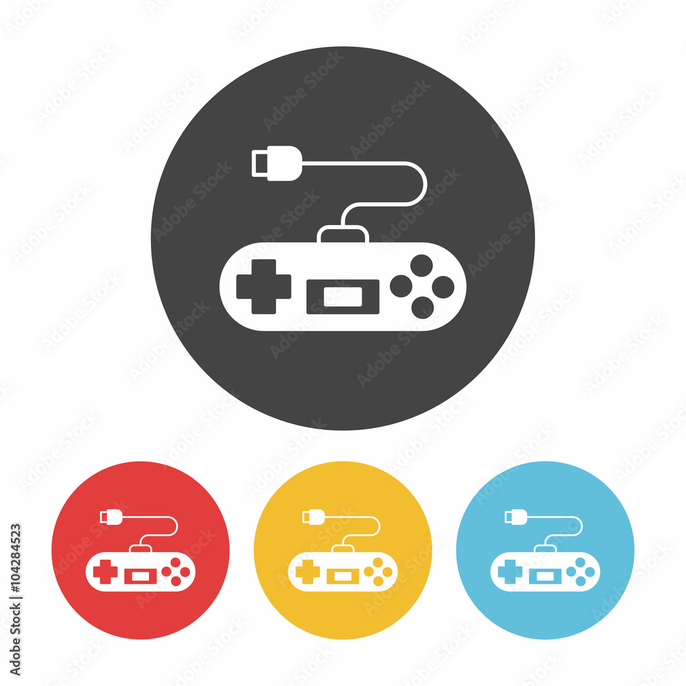 Canvas Prints game controller icon