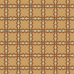 Fun pattern with beige and brown decorations