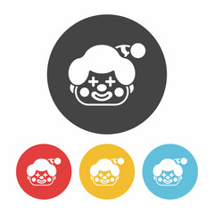 Obraz premium clown icon