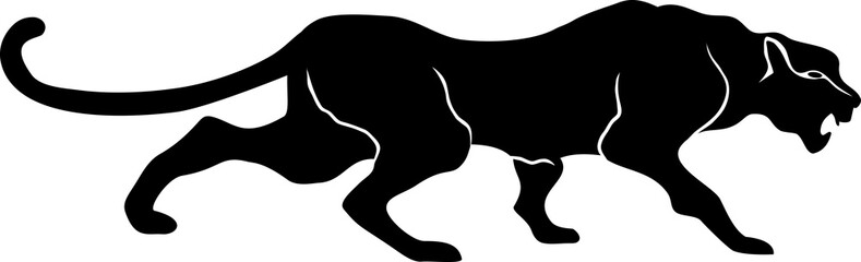 Black Panther Leopard Katzenspaziergänge
