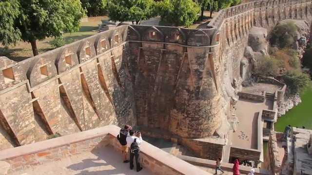 Chittorgarh fort. Rajasthan. India. December2015