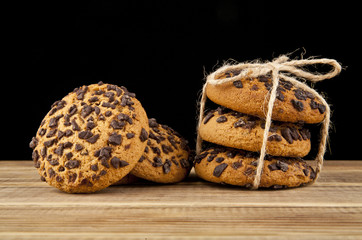 cookie with a chocolate