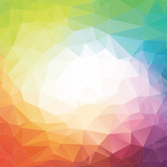Abstract polygonal background, vector - 104288709