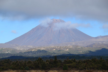 Obraz premium Vulkan im Tongariro Nationalpark