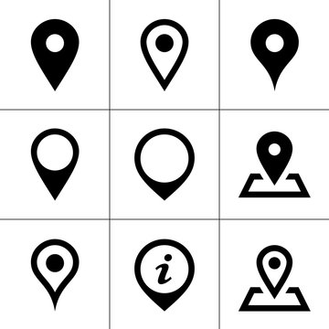 location icons