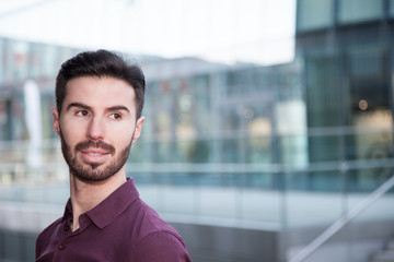 Attractive young man