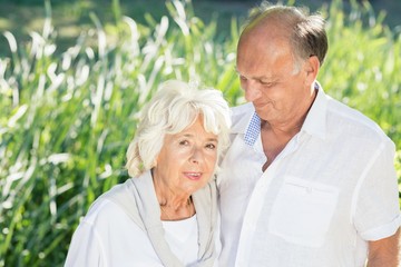 Senior marriage being in love