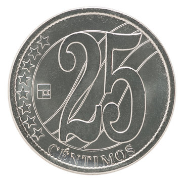 Venezuela centimos coin