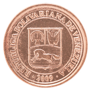 Venezuela centimos coin
