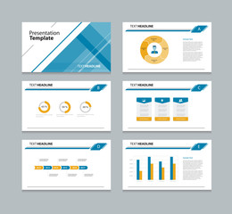 abstract business template presentation slide  background design