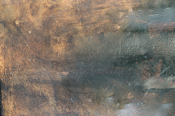 Fototapeta premium Texture of old rusty brushed metal