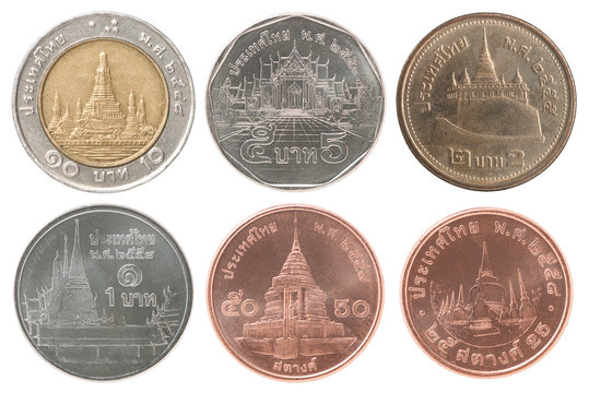 set Thai coins