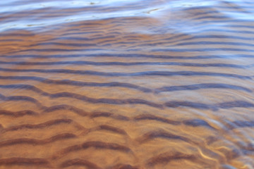 Sea sand texture wave pattern