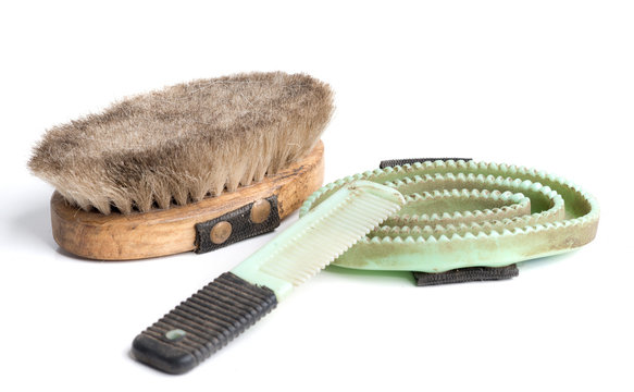 Putzutensilien f&uuml;r die Pferdepflege