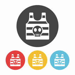 pirate clothes icon