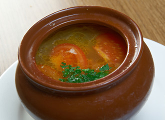 Russian vegetable soup