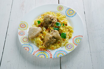 Kashmiri Chicken Pulao