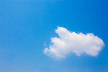 Sky with cloud background