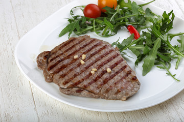 Grilled beaf steak