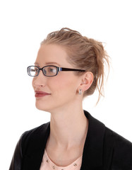 Obraz premium Closeup image of business woman.