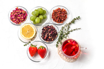 きれいになるハーブティー delicious herb tea which The beauty