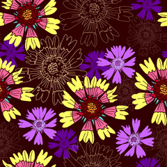 Floral seamless pattern