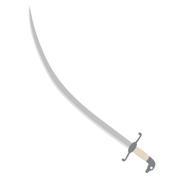 Medieval sabre sword