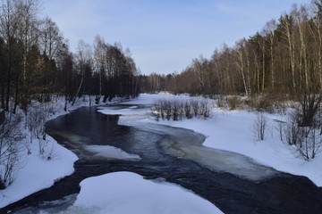 на берегу реки