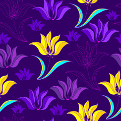 Floral seamless pattern