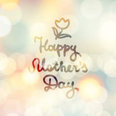 Naklejka premium mothers day