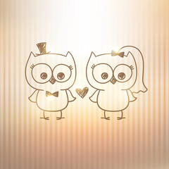 wedding owls