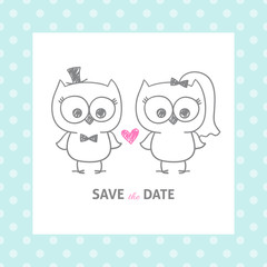 wedding owls