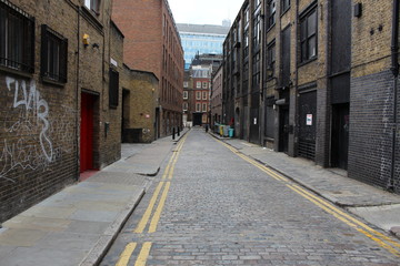 Spitalfields/shoreditch back streets