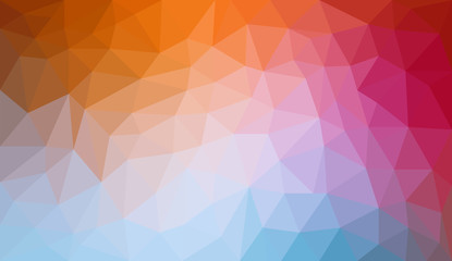 Gradient abstract polygon background