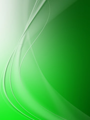 Soft Green Background illustration with waves