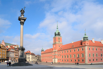 Fototapeta na wymiar Warsaw (Castle Square)